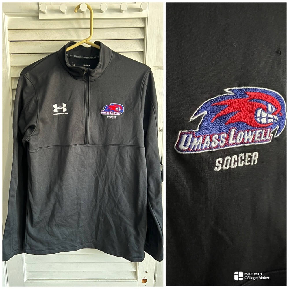 1 UMASS LOWELL 2023 training top / Size Medium / great quality